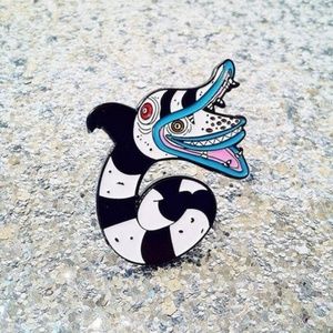 Sandworm Enamel Pin